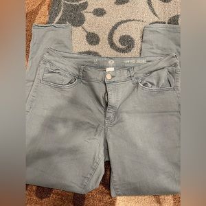 SO junior skinny jeans size 17